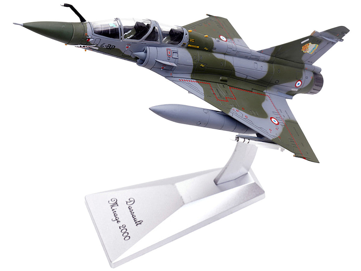 Dassault Mirage 2000N Fighter Aircraft "Escadron de Chasse 2/4 La Fayette Luxeuil" (2004) French Air Force "Wing" Series 1/72 Diecast Model by Panzerkampf Panzerkampf