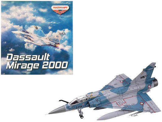 Dassault Mirage 2000-5F Fighter Aircraft "2-FA Cigognes" French Air Force "Wing" Series 1/72 Diecast Model by Panzerkampf-0