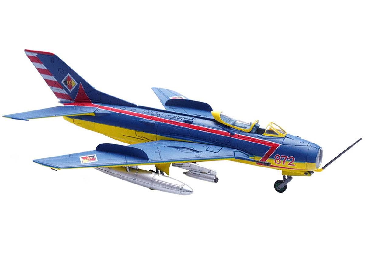 Mikoyan-Gurevich MiG-19S Farmer C Fighter Aircraft "1 Staffel/JG-3. Preschen." 5th World Aerobatic Championships (1968) "Wing" Series 1/72 Diecast Model by Panzerkampf Panzerkampf