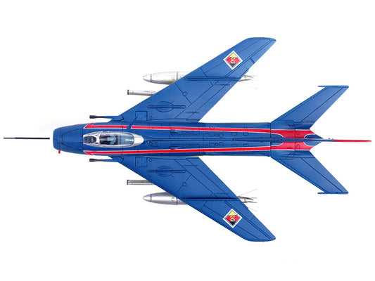 Mikoyan-Gurevich MiG-19S Farmer C Fighter Aircraft "1 Staffel/JG-3. Preschen." 5th World Aerobatic Championships (1968) "Wing" Series 1/72 Diecast Model by Panzerkampf Panzerkampf