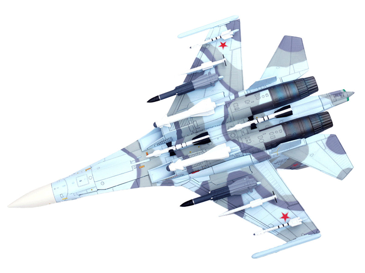 Sukhoi Su-30MKK Flanker-G Fighter Aircraft #504 "Russian Air Force" "Wing" Series 1/72 Diecast Model by Panzerkampf Panzerkampf