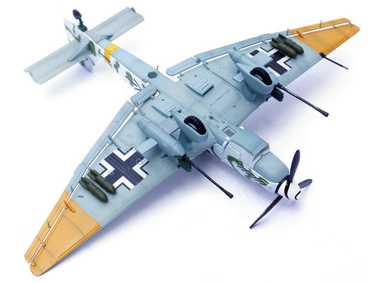 Junkers Ju 87G2 Stuka Bomber Aircraft "10.(Pz)/SG 2 Immelmann Markisch Friedland Pomerania" (1945) German Luftwaffe "Wing" Series 1/72 Diecast Model by Panzerkampf Panzerkampf