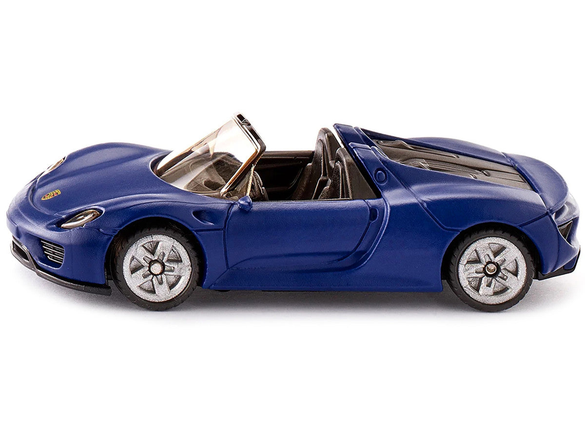 Porsche 918 Spyder Matt Blue Diecast Model Car by Siku SIKU