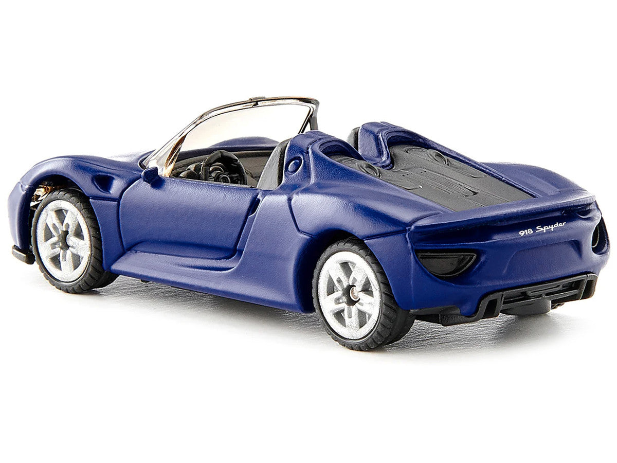 Porsche 918 Spyder Matt Blue Diecast Model Car by Siku SIKU