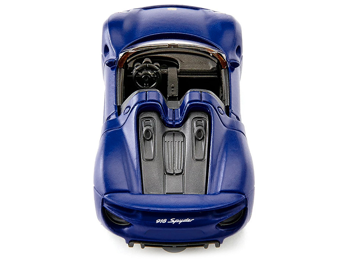 Porsche 918 Spyder Matt Blue Diecast Model Car by Siku SIKU