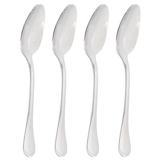 Gibson Home Manchester 4 Piece Stainless Steel Teaspoon Set W2B