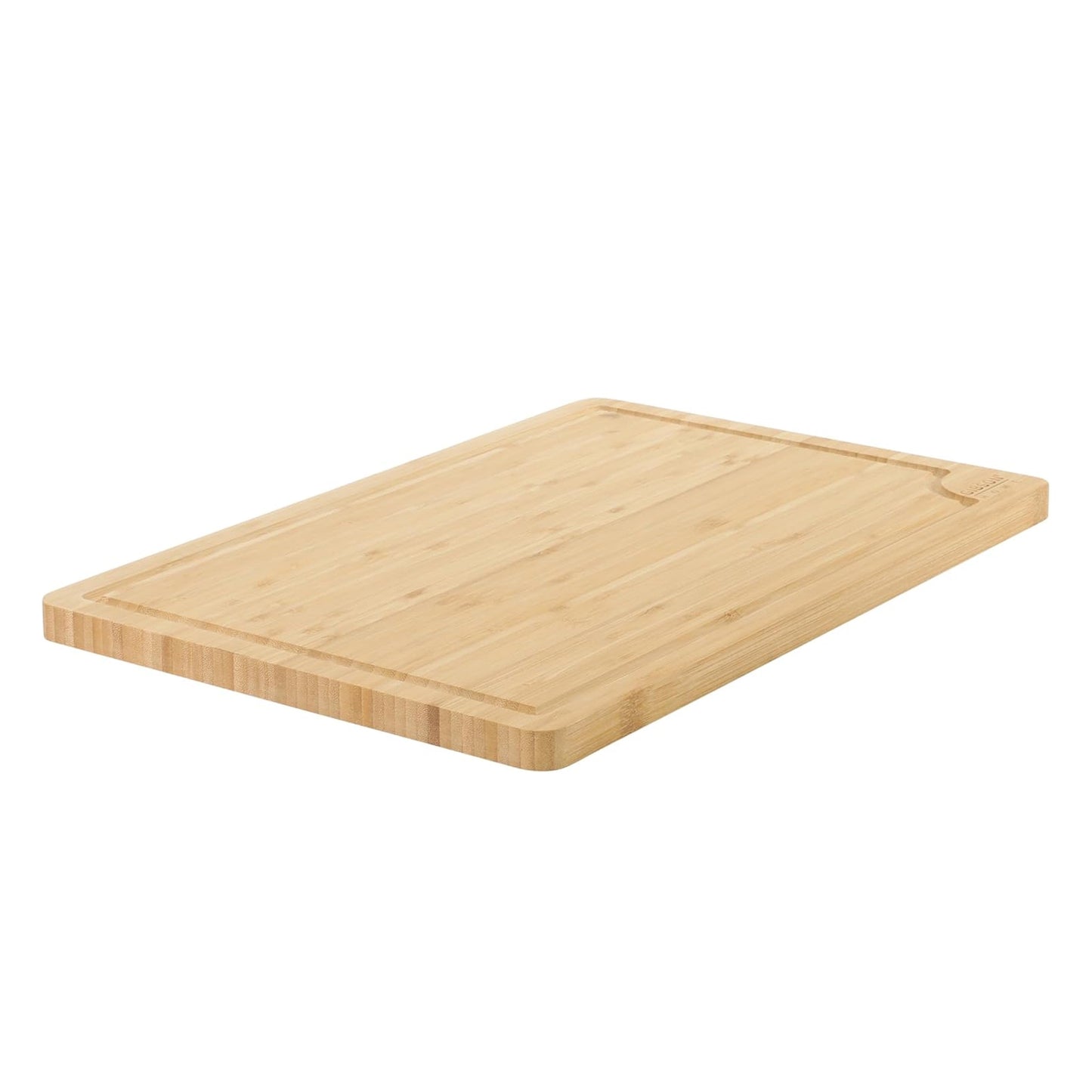Gibson Home Forestview 18 x 12 Inch Rectangle Bamboo Cutting Board with Juice Grooves W2B