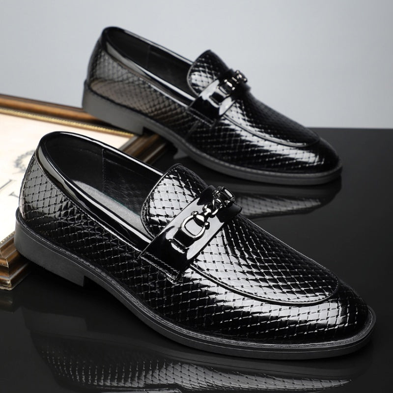 Minimalist British Style Mens Business Leather Shoes Best YouTube Store