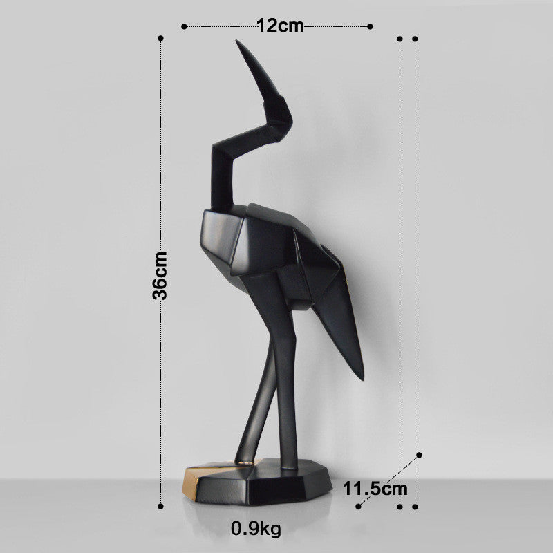Nordic Creative Flamingo Decoration Resin Crafts CJD