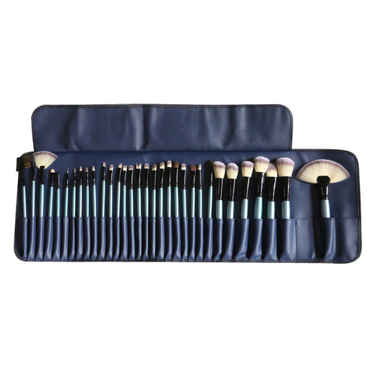 32 blue makeup brushes LadyShow.Store