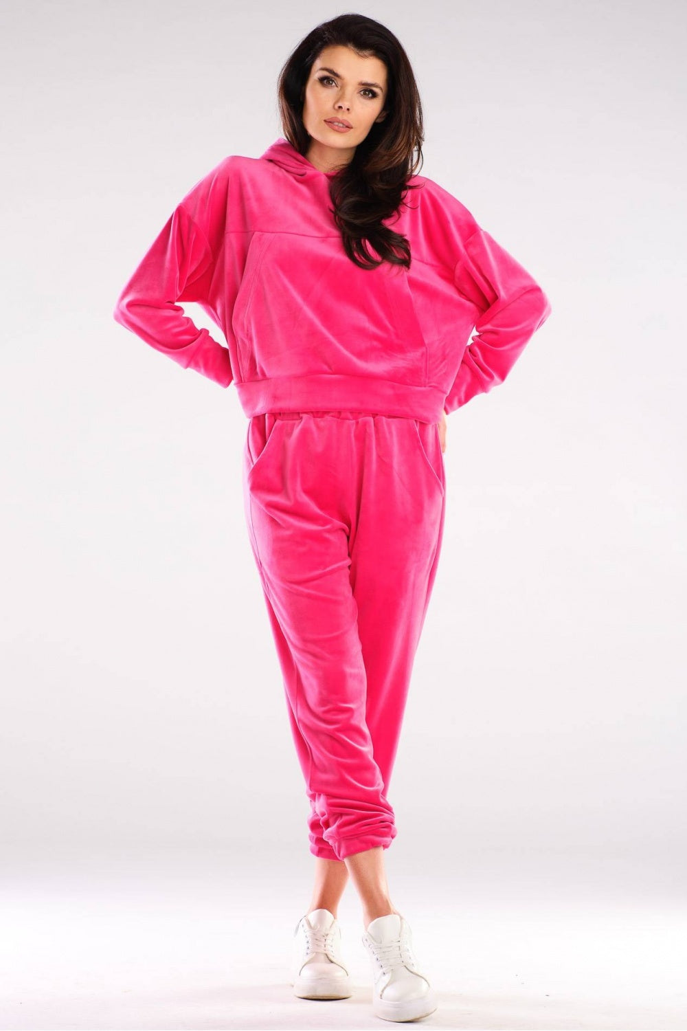 pink - Sweatshirt model 155464 awama W2B