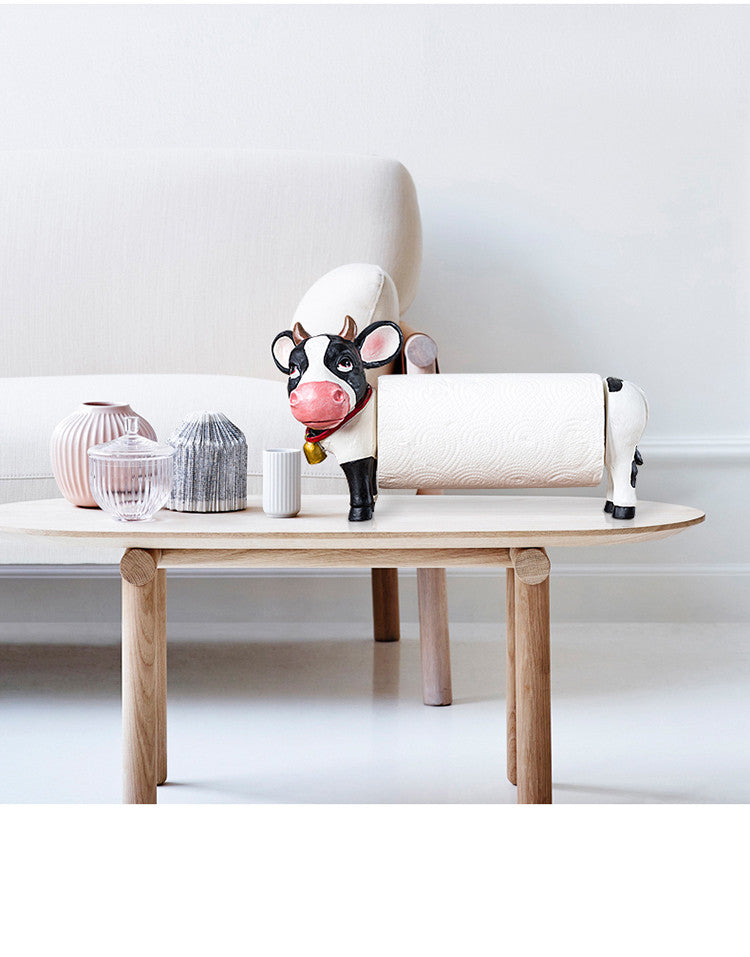 Tissue box animal face towel rack LadyShow.Store