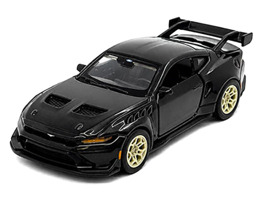 2025 Ford Mustang GTD Black Metallic "Speed Icons" Series 1/64 Diecast Model Car by Maisto Maisto