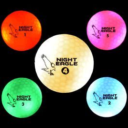 LED Golf Ball Assorted Colors W2B