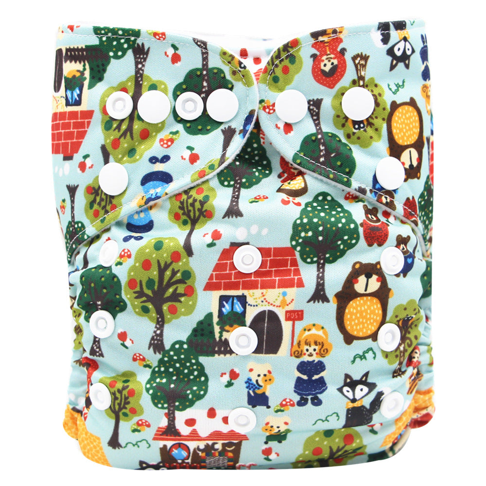 Pocket Baby Diapers, Washable Cloth Diapers