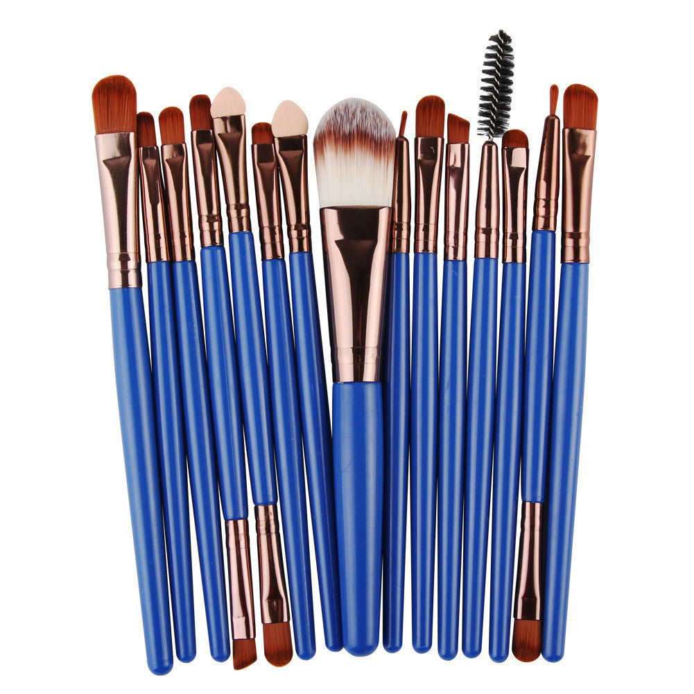 Set Of 15 Makeup Brushes LadyShow.Store