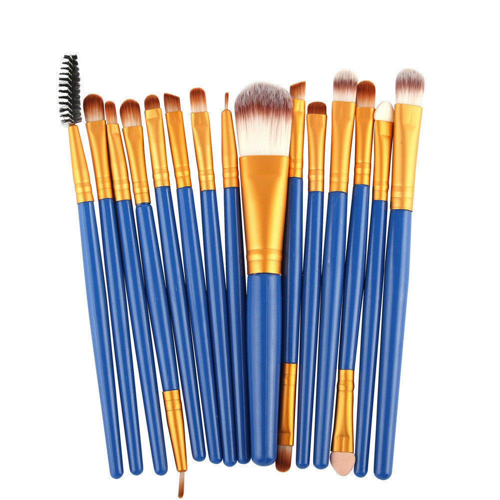 Set Of 15 Makeup Brushes LadyShow.Store