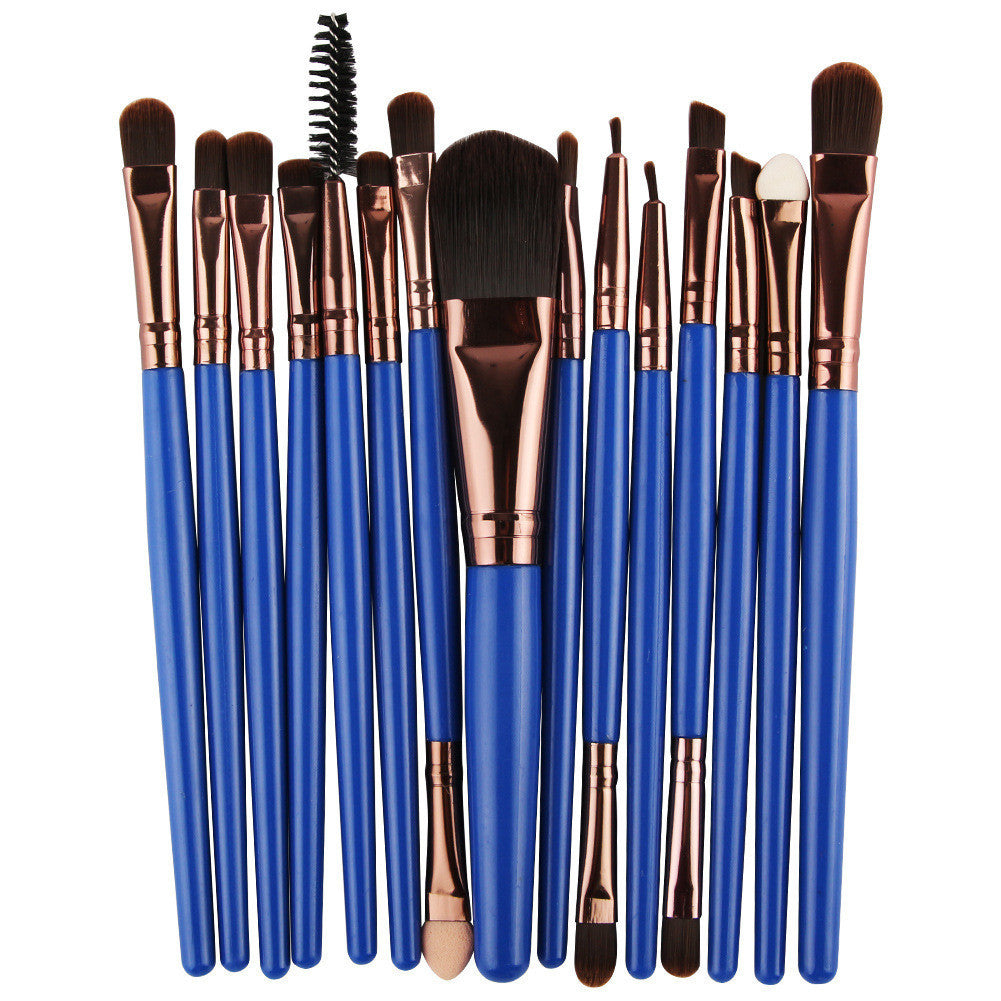 Set Of 15 Makeup Brushes LadyShow.Store