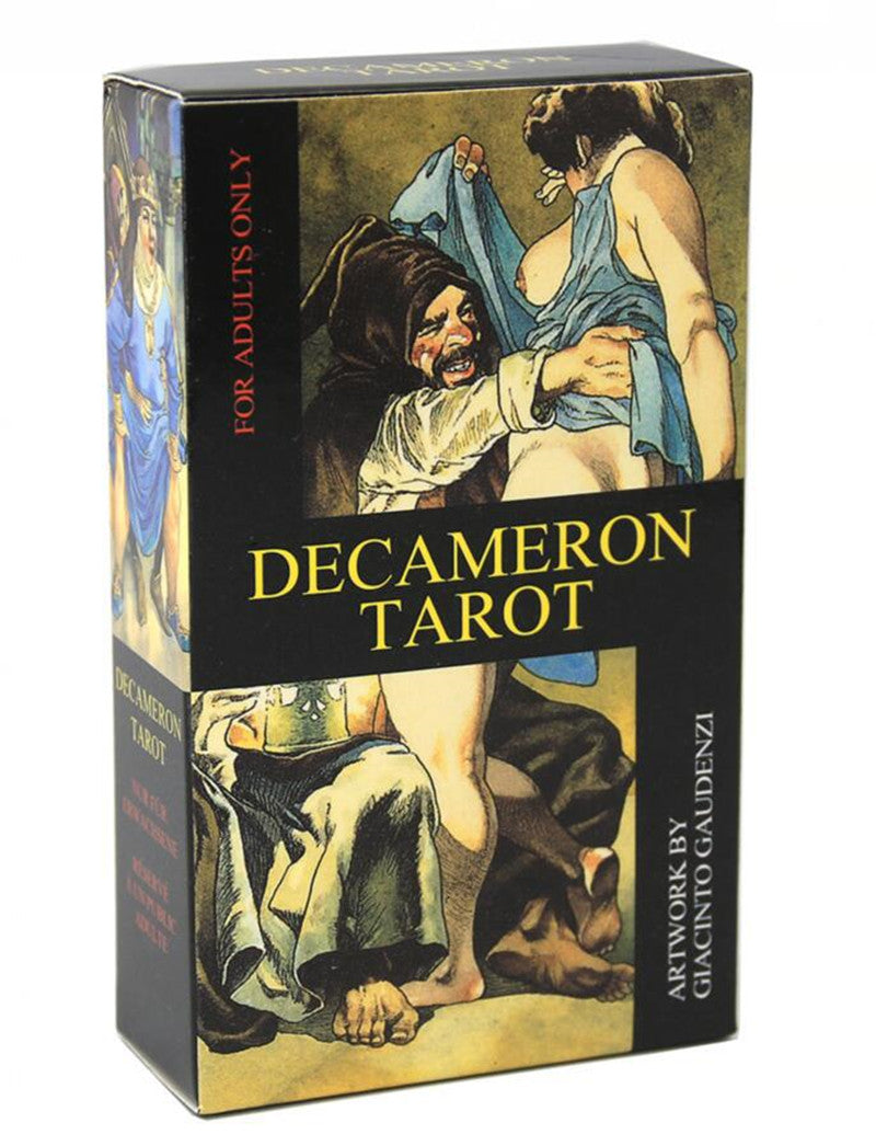 Tarot Cards Deck English Tarot Cards Novice Divination Cards LadyShow.Store