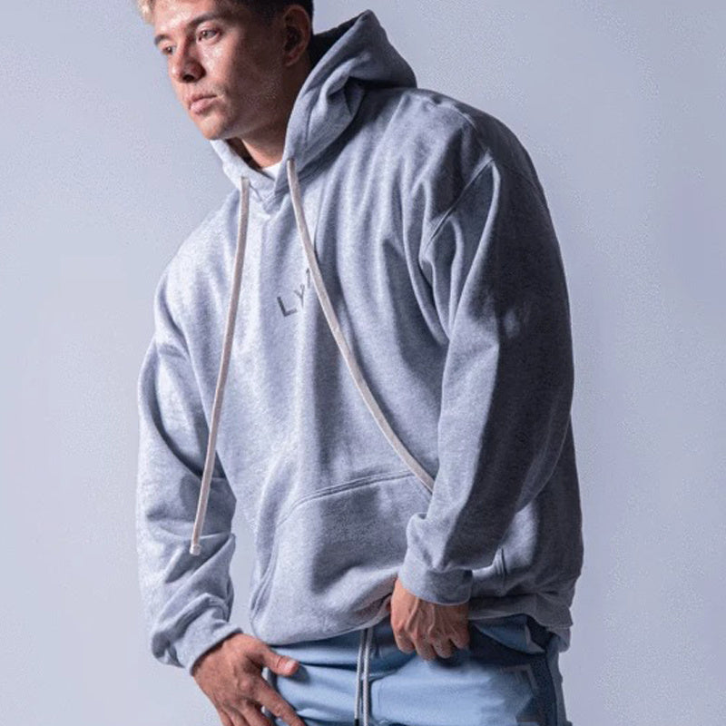 Men's Pullover Sports Loose Hooded Sweatshirt Best YouTube Store