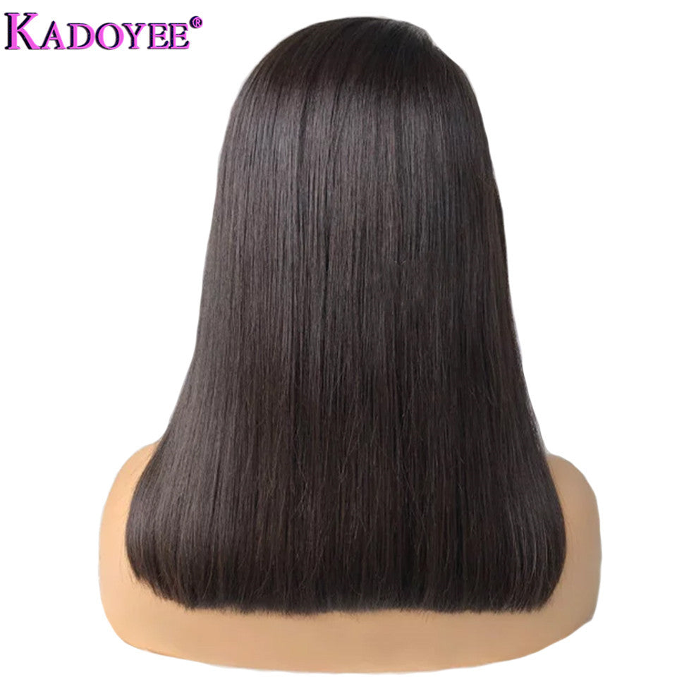 Europe, America, African Wigs,Female Human Hair Wigs, Front Lace Real Wigs LadyShow.Store