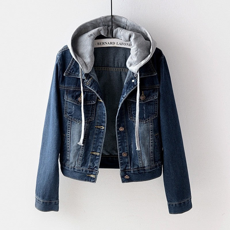 Season Xian Slim Hooded Casual Jacket Accent Plus