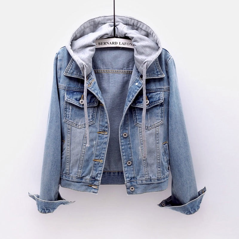 Season Xian Slim Hooded Casual Jacket Accent Plus
