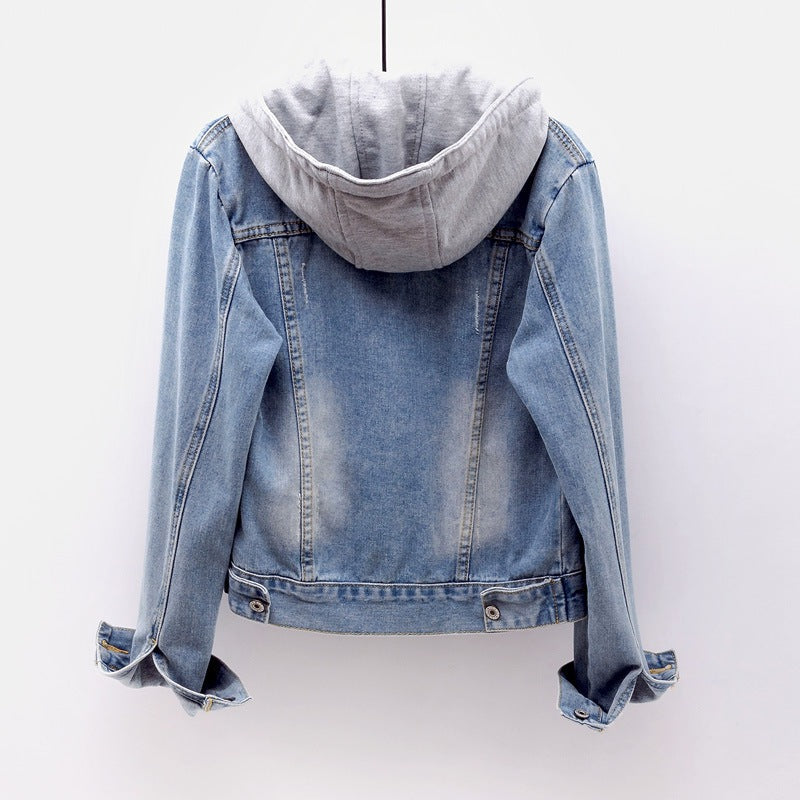 Season Xian Slim Hooded Casual Jacket LadyShow.Store