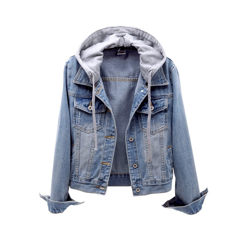 Season Xian Slim Hooded Casual Jacket Accent Plus