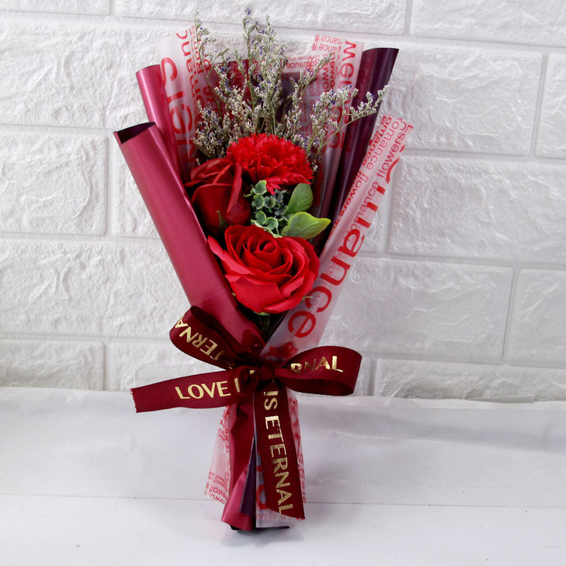 Carnation Rose Bouquet Creative Gift Valentine's Day Gift CJD