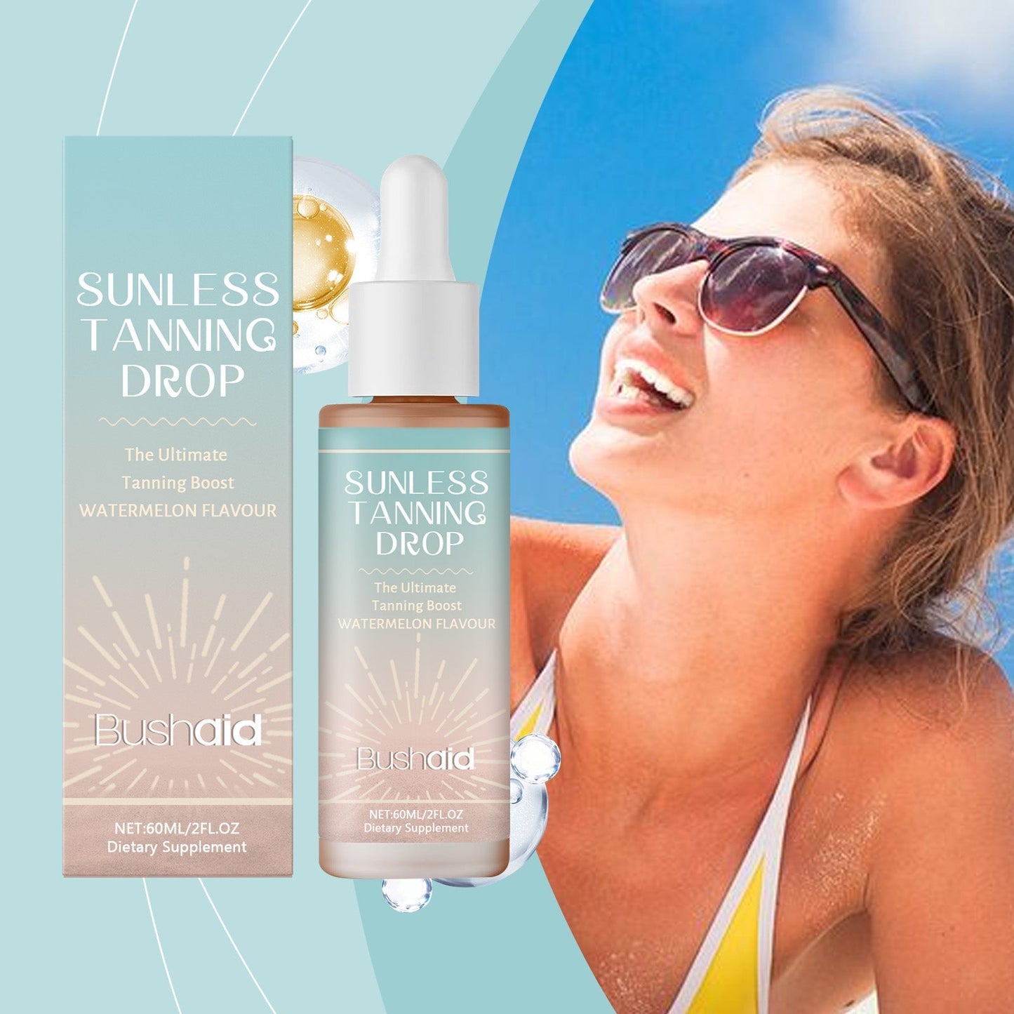 Tanning Drops Oral Tri Light Beauty