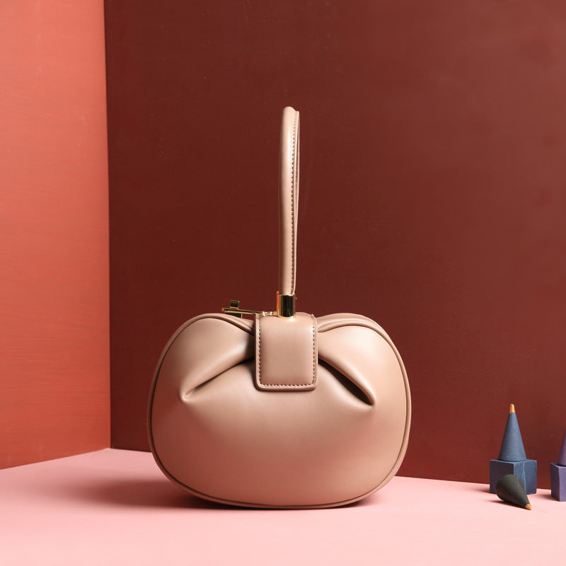 Leather handbags fashion dumplings handbag LadyShow.Store