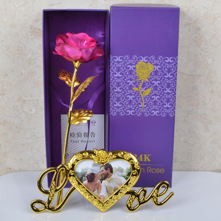 Golden Rose Valentine's Day Gift CJD