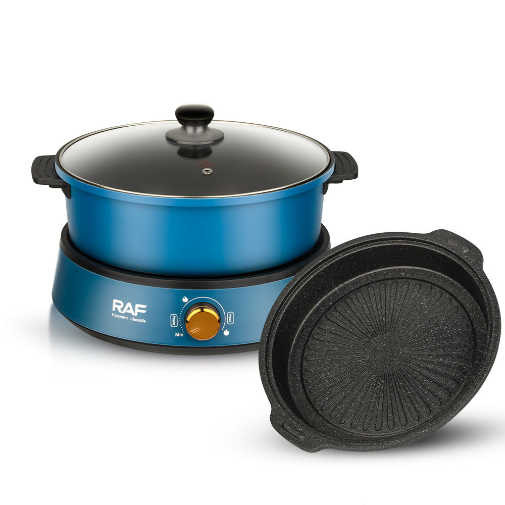 Multifunctional Electric Grill and Hot Pot Cooker Best YouTube Store