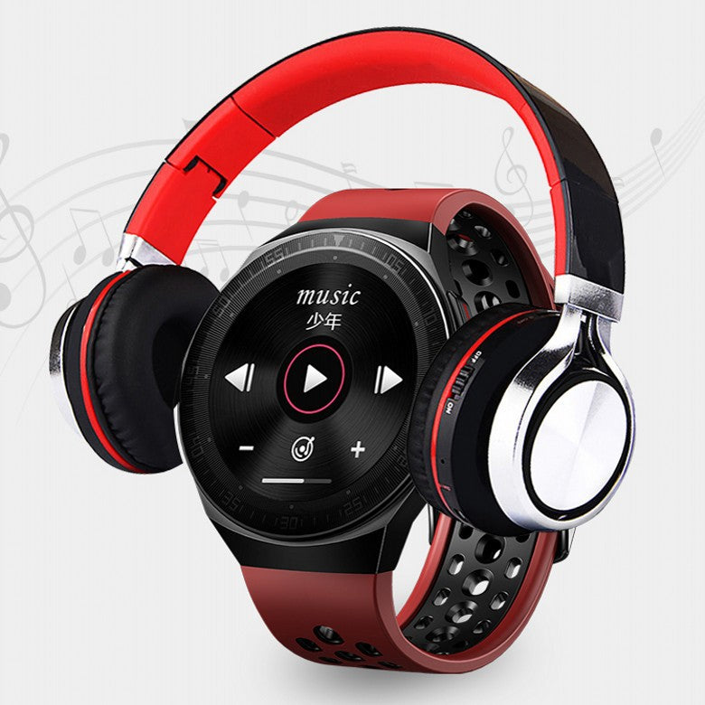 Compatible with Apple, MT3 Bluetooth Full Touch Screen Smart Watch Music Player Clock Fitness Tracker for IOS Android Phone Best YouTube Store