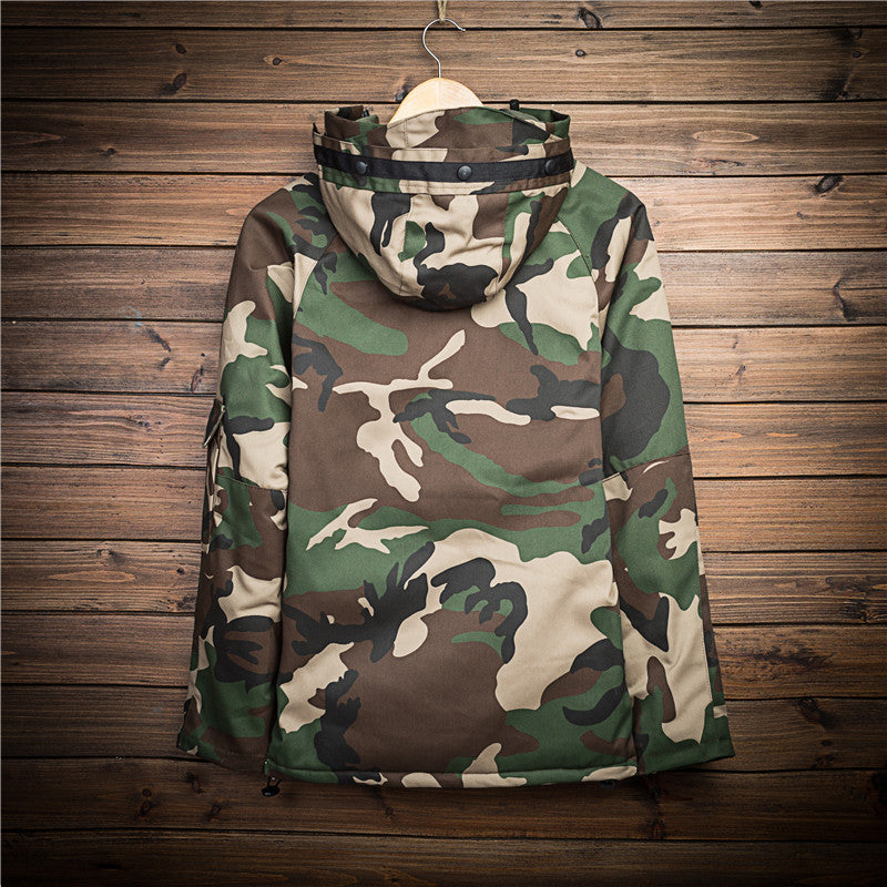 Winter camouflage cotton jacket men LadyShow.Store