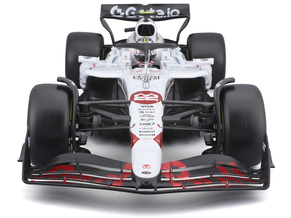 Red Bull Racing RB21 #22 Yuki Tsunoda "Oracle" Formula One F1 "Japanese GP" (2025) "Race" Series 1/18 Diecast Model Car by Bburago Bburago