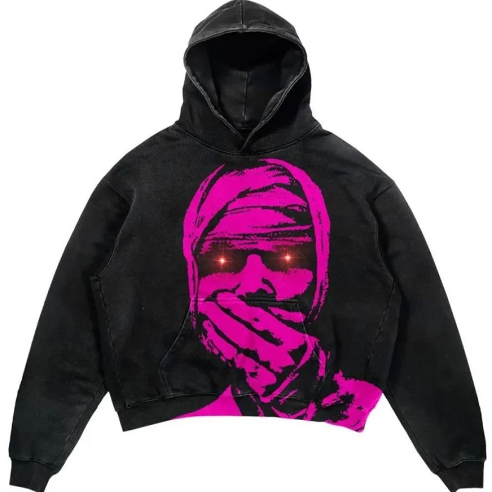 Punk Wind Ninja Printed Hoodies by LuxuryLifeWay