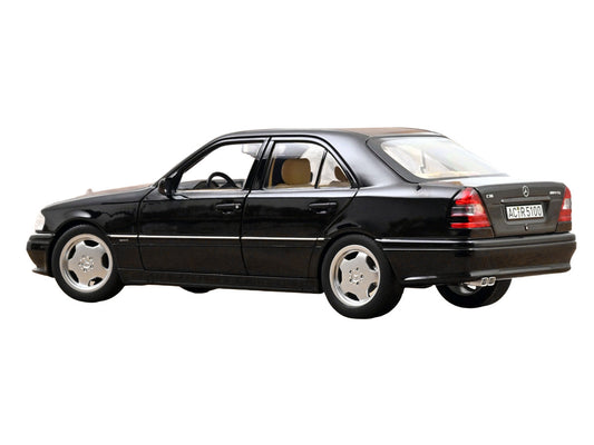 1993 Mercedes-Benz C36 AMG Black Metallic 1/18 Diecast Model Car by Norev-0