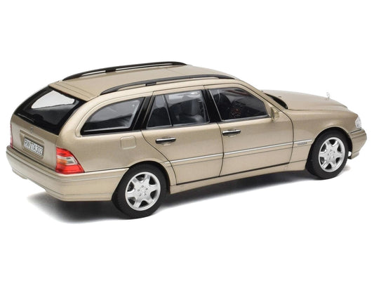 1997 Mercedes-Benz C-Class T-Model Smoke Silver Metallic 1/18 Diecast Model Car by Norev-1
