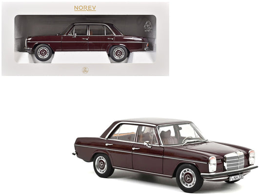 1968 Mercedes-Benz 200 Dark Red Brown 1/18 Diecast Model Car by Norev-0