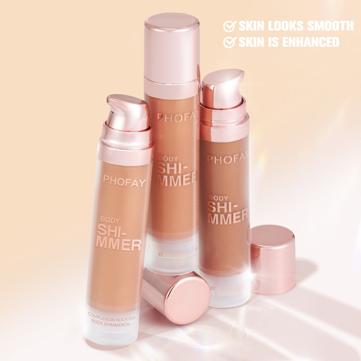 PHOFAY Body Shimmer Oil LadyShow.Store