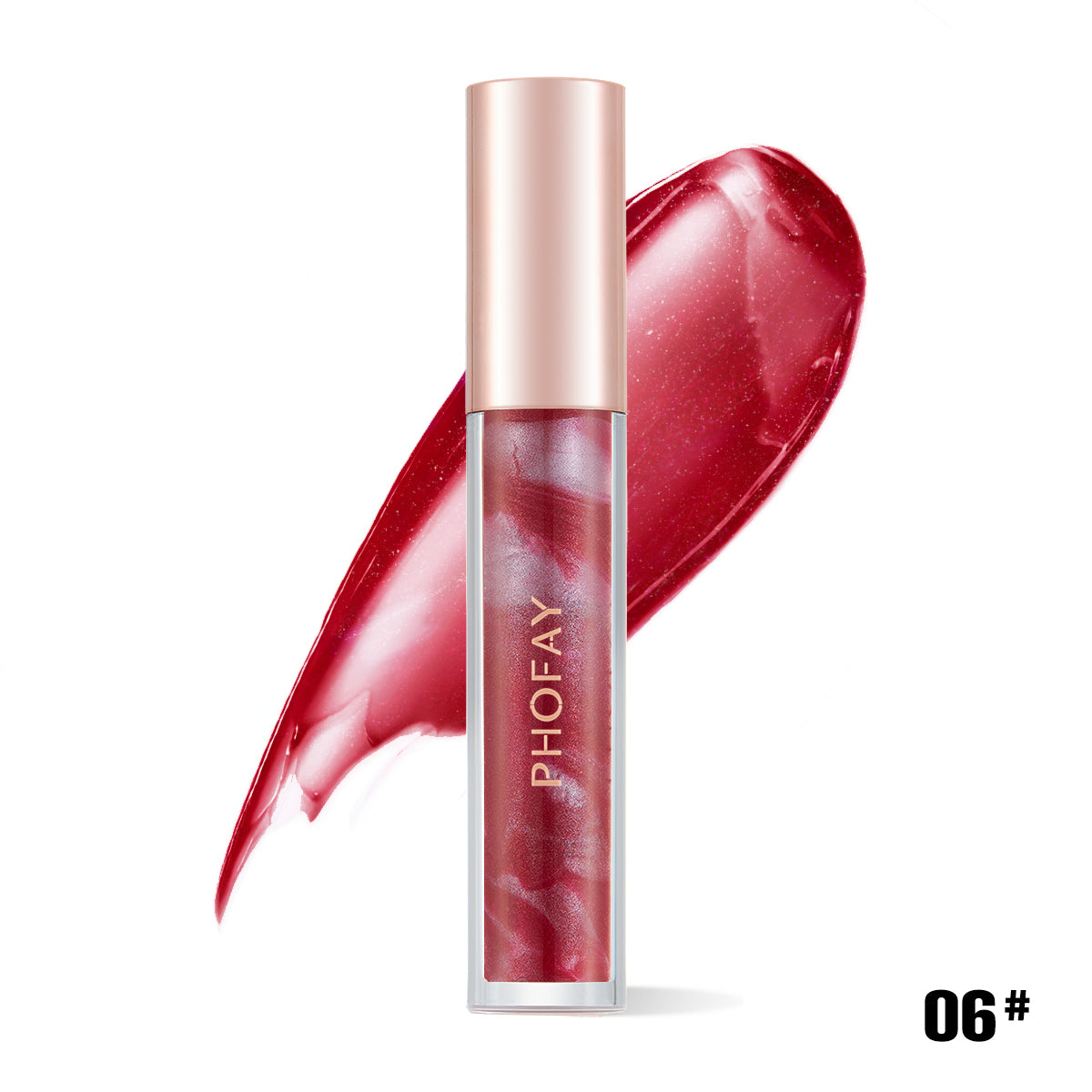 PHOFAY Rose Blooming Hydrating Lip Gloss LadyShow.Store