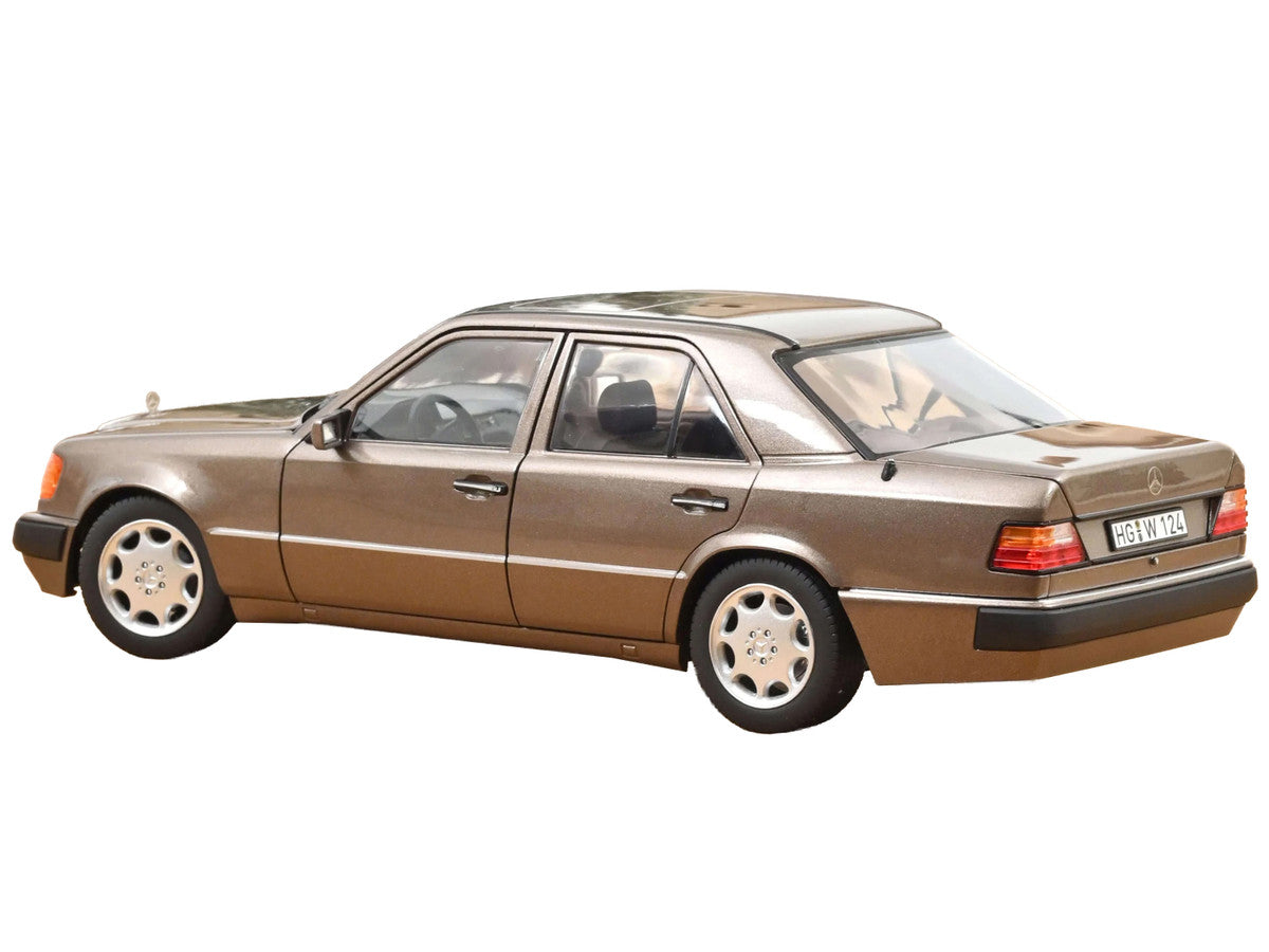 1990 Mercedes-Benz 500 E Impala Brown Metallic 1/18 Diecast Model Car by Norev-3