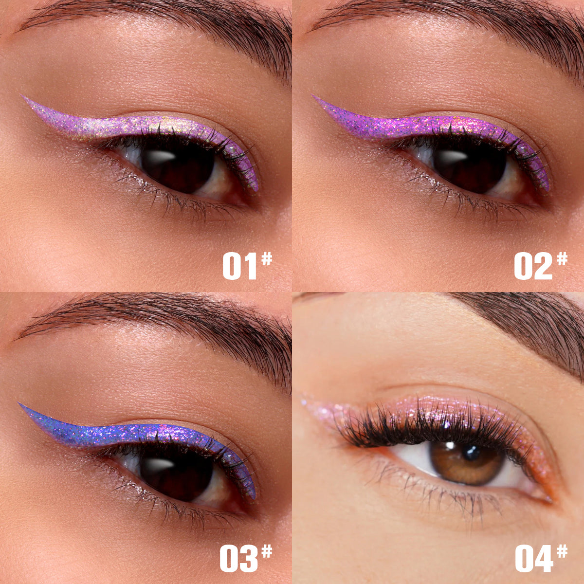 PHOFAY Liquid Glitter Eyeliner Set LadyShow.Store