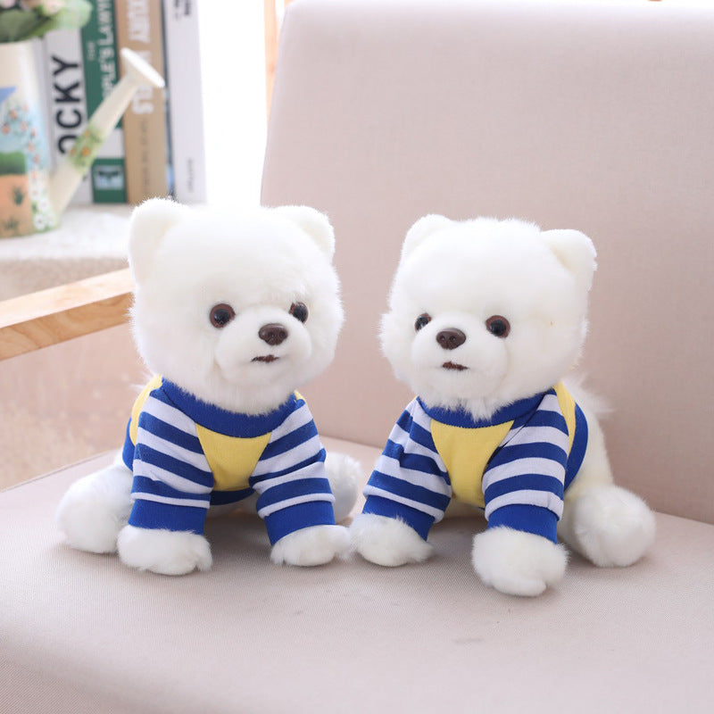 Dressing Puppy Pet Pillow Children's Day Gift Home Decoration Doll CJD
