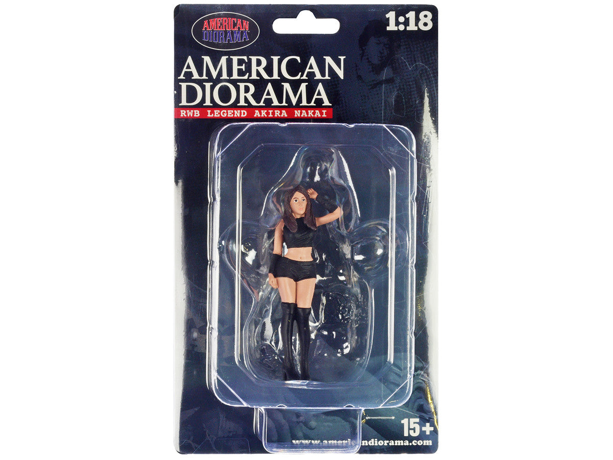 "Auto Salon Girls" Figure 2 for 1/18 Scale Models by American Diorama American Diorama