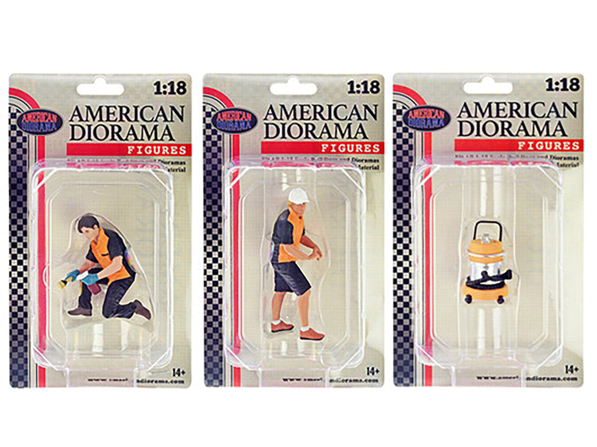 "Detail Masters" 6 piece Figurine Set for 1/18 Scale Models by American Diorama American Diorama
