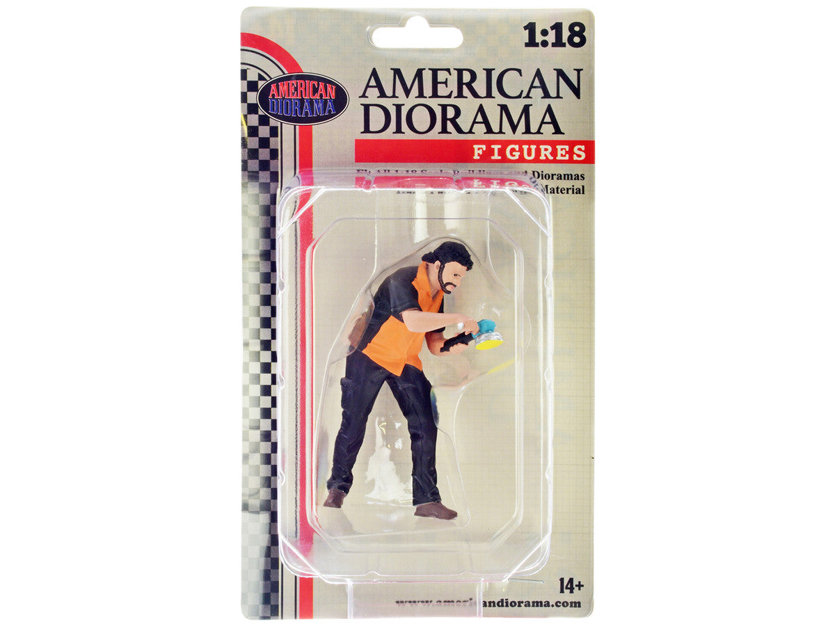 "Detail Masters" Figure 4 (Buff & Wax) for 1/18 Scale Models by American Diorama American Diorama