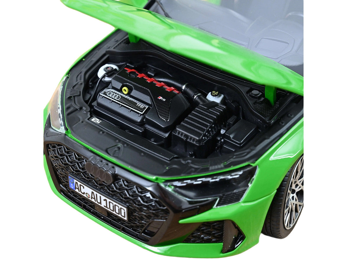 2025 Audi RS 3 Kyalami Green with Moonroof 1/18 Diecast Model Car by Norev Norev